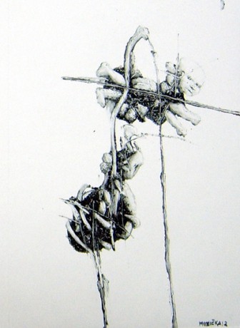 Hra, 2012, 22x16, monotyp