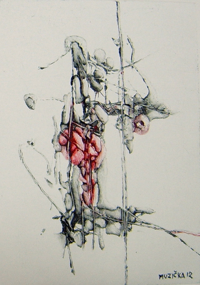 Bez názvu, 2012, 22x16, monotyp