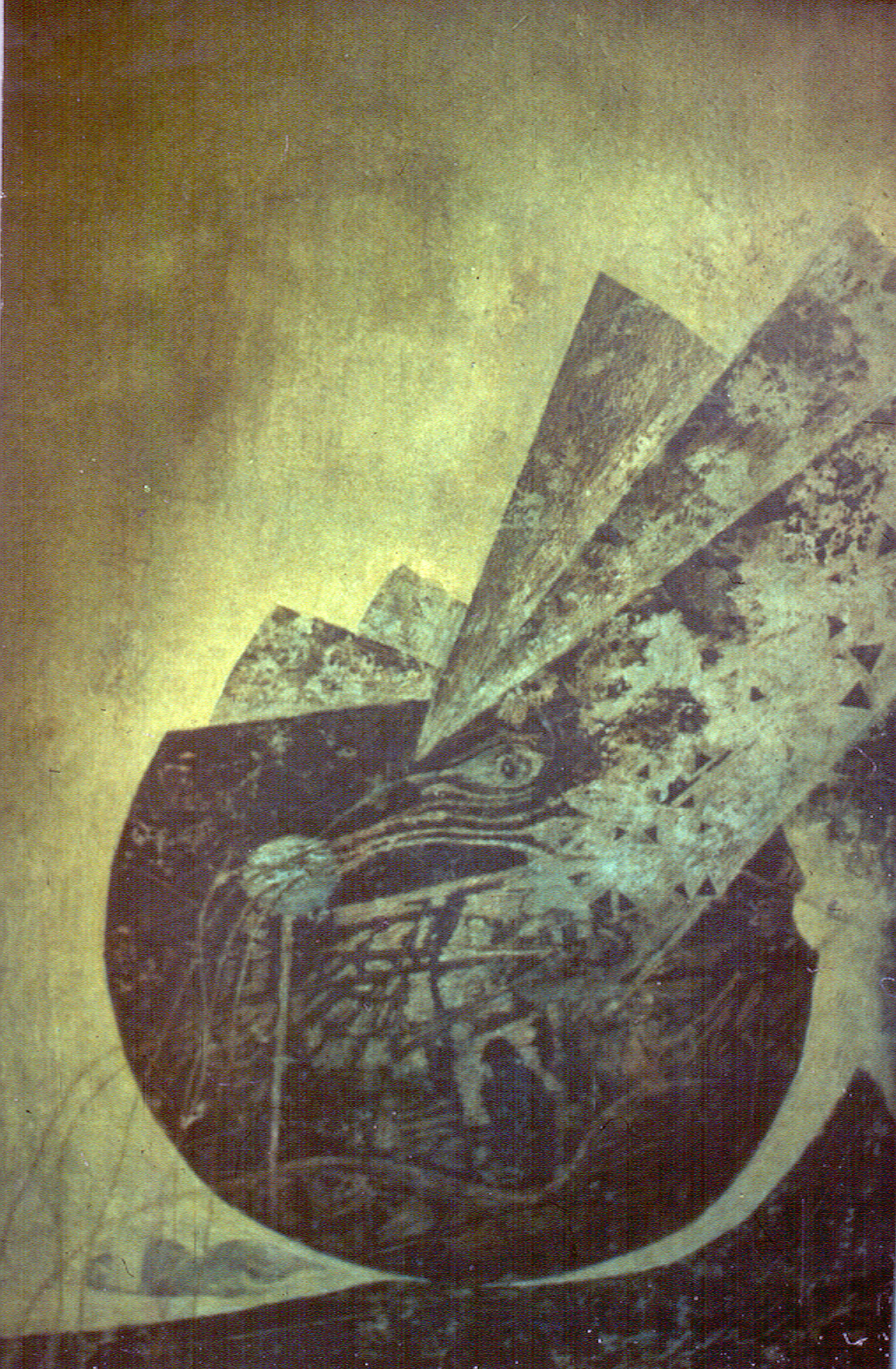 Hlava, 1980, 31x19, olej sololit