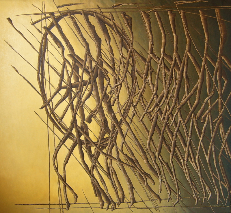 Noční hlídka  I , 2005, 110x120, olej, plátno